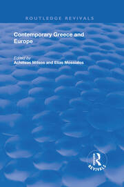 Contemporary Greece and Europe book cover
