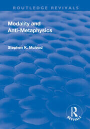 Modality and Anti-Metaphysics book cover