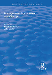 Management, Social Work and Change book cover