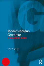 Modern Korean Grammar: A Practical Guide book cover