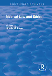 Medical Law and Ethics book cover