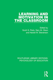 Learning and Motivation in the Classroom book cover