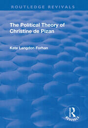 The Political Theory of Christine De Pizan book cover