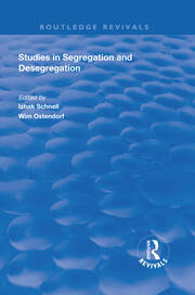 Studies in Segregation and Desegregation book cover