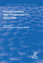 Entrepreneurship: New Perspectives in a Global Age book cover