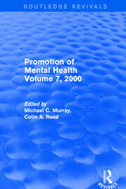 Revival: Promotion of Mental Health (2001): Volume 7, 2000 book cover