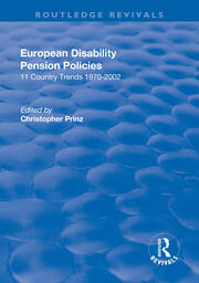 European Disability Pension Policies: 11 Country Trends 1970–2002 book cover