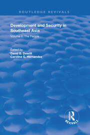 Development and Security in Southeast Asia: Volume I: The Environment book cover