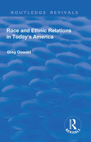 Race and Ethnic Relations in Today's America book cover