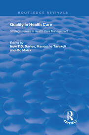 Quality in Health Care: Strategic Issues in Health Care Management book cover