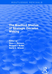 The Bradford Studies of Strategic Decision Making book cover