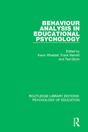 Behaviour Analysis in Educational Psychology book cover