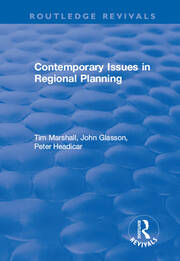 Contemporary Issues in Regional Planning book cover