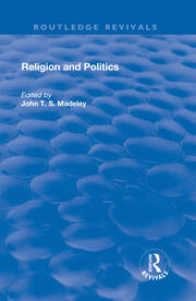Religion and Politics book cover