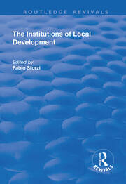 The Institutions of Local Development book cover