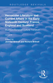 Vernacular Literature and Current Affairs in the Early Sixteenth Century: France, England and Scotland book cover