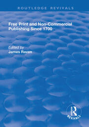Free Print and Non-commercial Publishing Since 1700 book cover