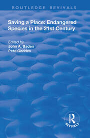 Saving a Place: Endangered Species in the 21st Century book cover