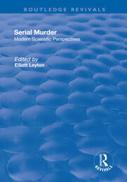 Serial Murder: Modern Scientific Perspectives book cover