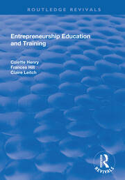 Entrepreneurship Education and Training: The Issue of Effectiveness book cover