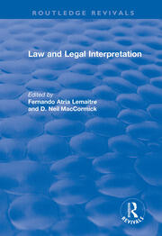 Law and Legal Interpretation book cover