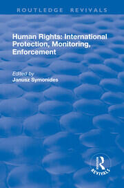 Human Rights: International Protection, Monitoring, Enforcement book cover