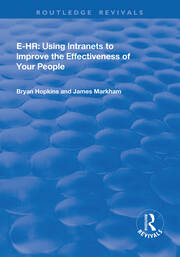 e-HR: Using Intranets to Improve the Effectiveness of Your People book cover