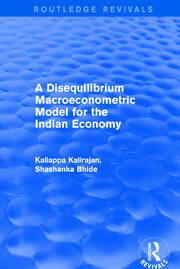 Revival: A Disequilibrium Macroeconometric Model for the Indian Economy (2003) book cover