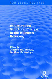 Revival: Structure and Structural Change in the Brazilian Economy (2001) book cover