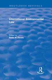 International Environmental Law, Volume I book cover