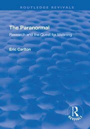 The Paranormal: Research and the Quest for Meaning book cover