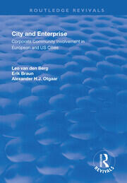 City and Enterprise: Corporate Community Involvement in European and US Cities book cover