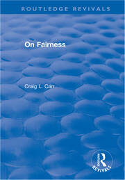 On Fairness book cover