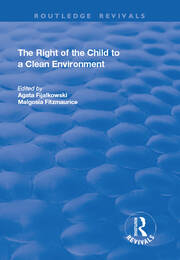 The Right of the Child to a Clean Environment book cover