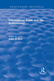 International Trade and the Environment book cover