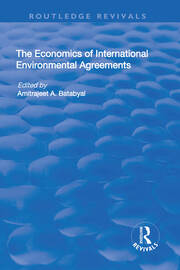 The Economics of International Environmental Agreements book cover