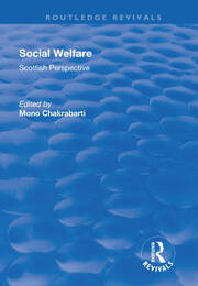 Social Welfare: Scottish Perspective book cover