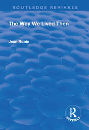 The Way We Lived Then book cover