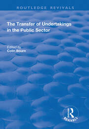 The Transfer of Undertakings in the Public Sector book cover