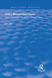 India's Missed Opportunity: India's Relationship with the Non Resident Indians book cover