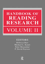 Handbook of Reading Research, Volume II book cover