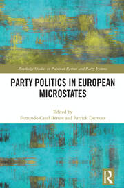 Party Politics in European Microstates book cover