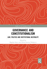 Governance and Constitutionalism: Law, Politics and Institutional Neutrality book cover