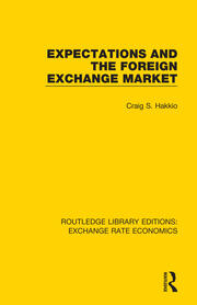 Expectations and the Foreign Exchange Market book cover