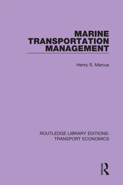 Marine Transportation Management book cover