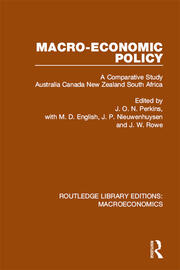 Macro-economic Policy: A Comparative Study, Australia, Canada, New Zealand and South Africa book cover