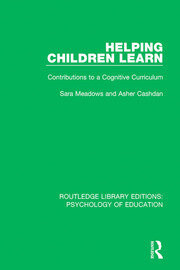 Helping Children Learn: Contributions to a Cognitive Curriculum book cover