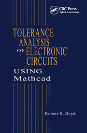 Tolerance Analysis of Electronic Circuits Using MATHCAD book cover