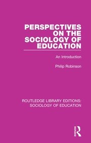 Perspectives on the Sociology of Education: An Introduction book cover