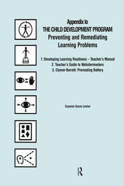 The Child Development Program: Preventing and Remediating Learning Problems book cover